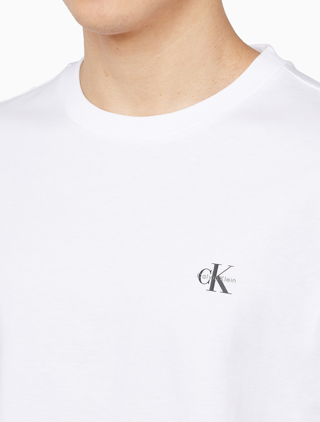 Buy 2PACK 모노그램 로고 반팔 티셔츠 in color Black / White