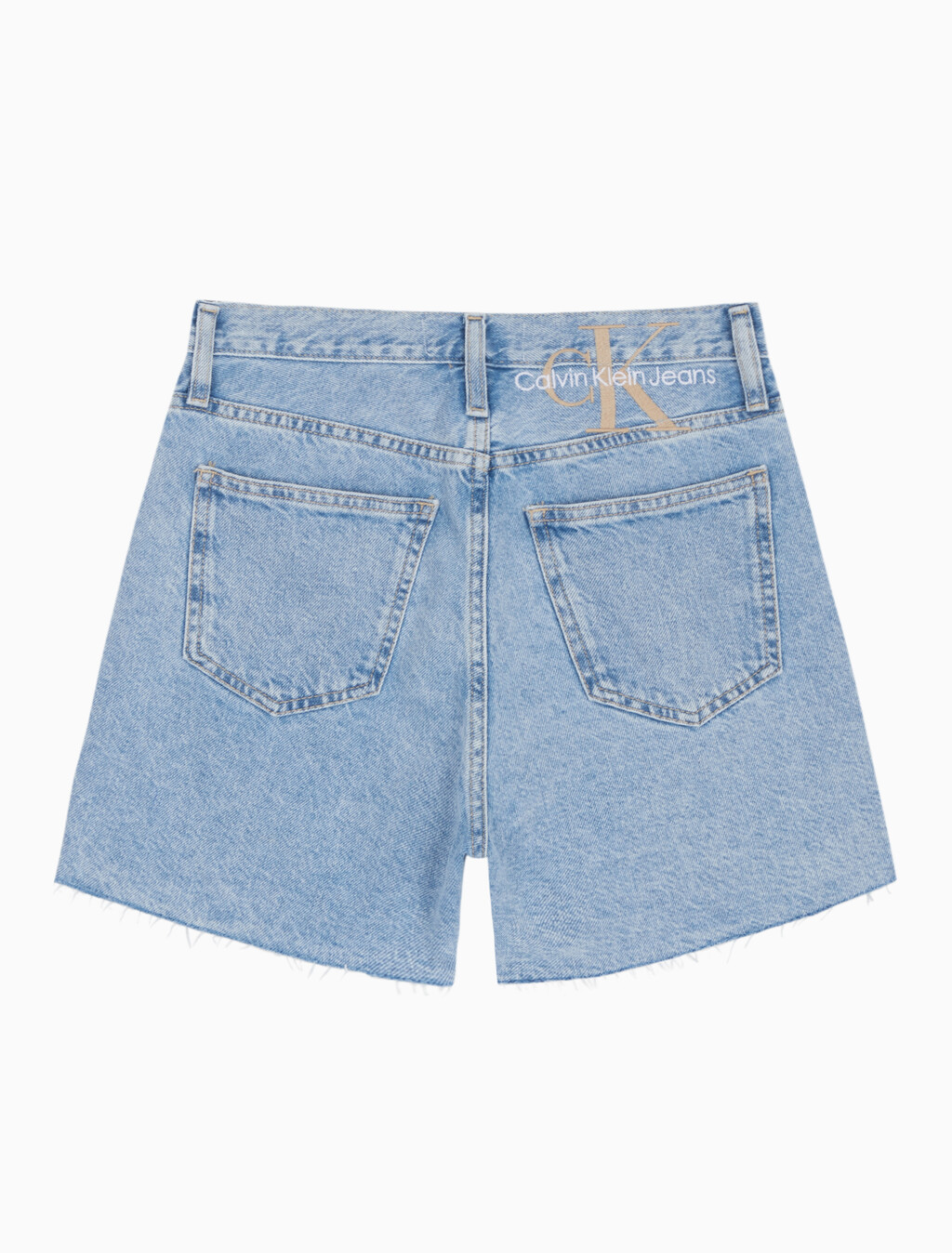 Buy 여성 맘핏 데님 쇼츠 in color CHALKY BLUE
