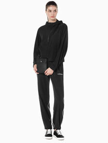 Buy 남성 CKJ 모노그램 소프트 레더 폰 크로스바디 in color BLACK AOP/BLACK