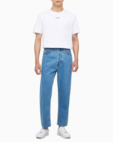 Buy 남성 스트레이트핏 라이트블루 데님 in color COASTAL BLUE