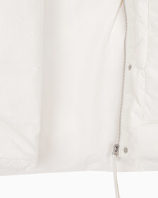 Buy 여성 숏 렝스 스탠드 카라 푸퍼 다운 재킷 in color WHITE