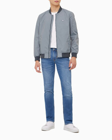 Buy 남성 나일론 보머 재킷 in color OVERCAST GREY