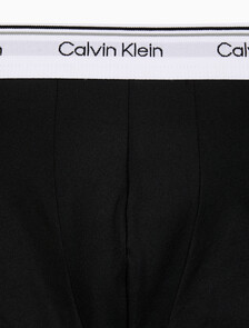 Buy 남성 마이크로파이버 스트레치 밸런스 로우 라이즈 트렁크 3PK in color Black / Charcoal / Black