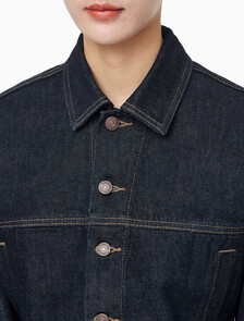 Buy 여성 린스 데님 자켓 in color TENCEL RINSE BLUE
