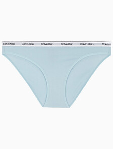 Buy 여성 모던로고 로우라이즈 비키니 in color STERLING BLUE