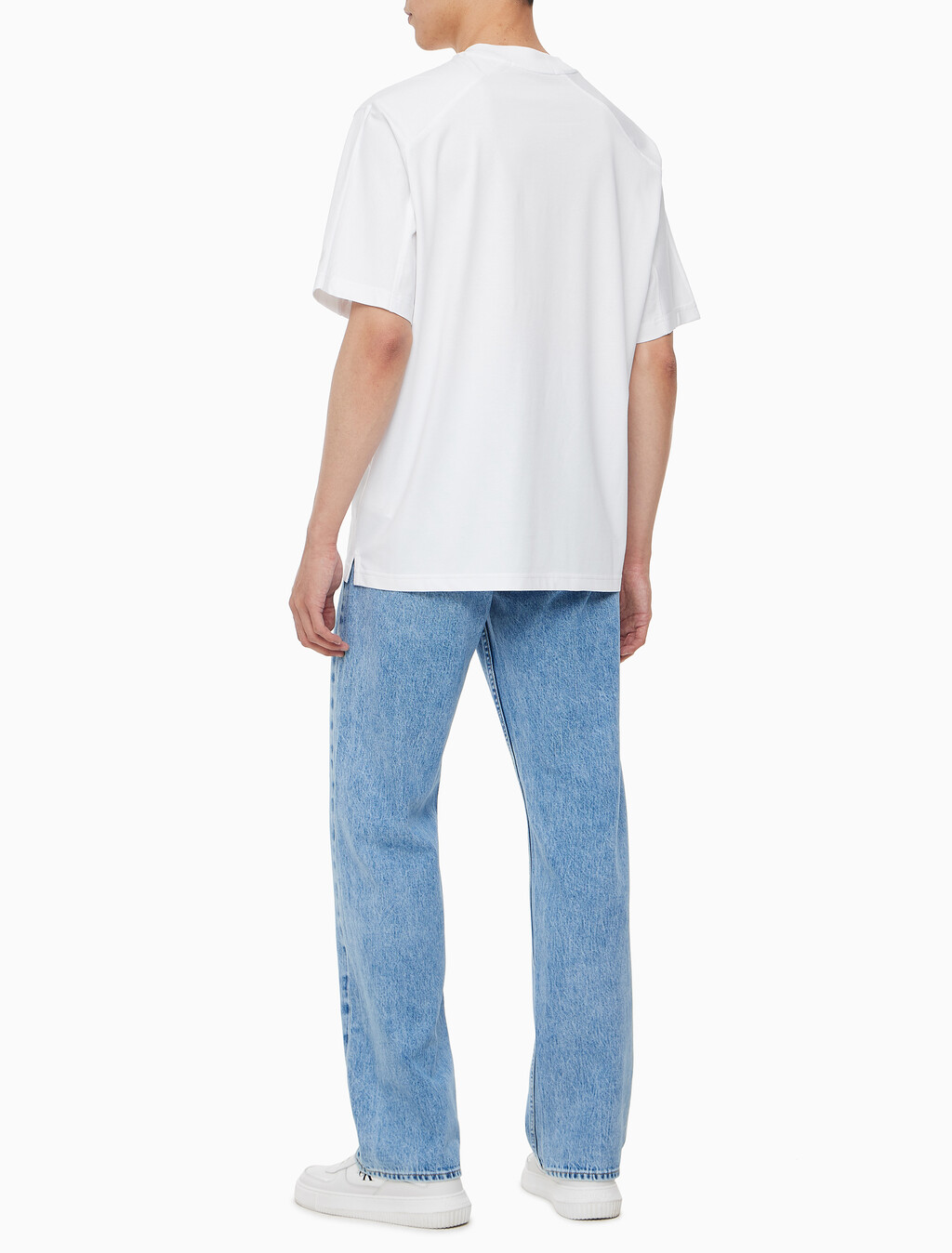 Buy 남성 릴렉스핏 기능성 포켓 반팔 티셔츠 in color BRIGHT WHITE
