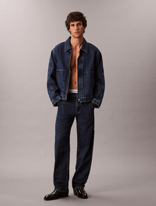 Buy 남성 인디고 워크웨어 데님 자켓 in color denim