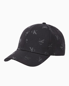 Buy 남녀공용 CKJ 스포츠 에센셜 모노그램  로고 볼캡 in color METAL