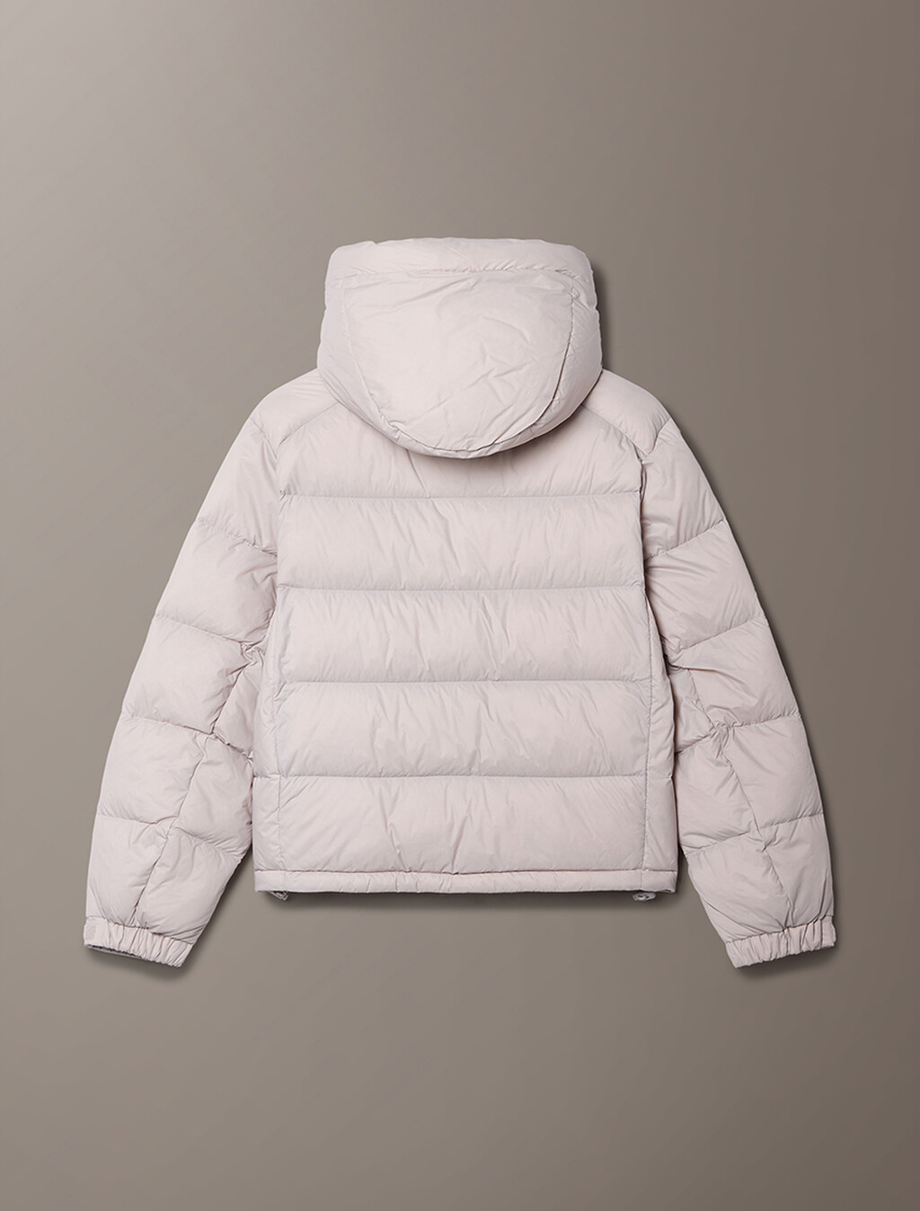 Buy 여성 미드웨이트 트랜스페어런트 다운 자켓 in color PINK GREY