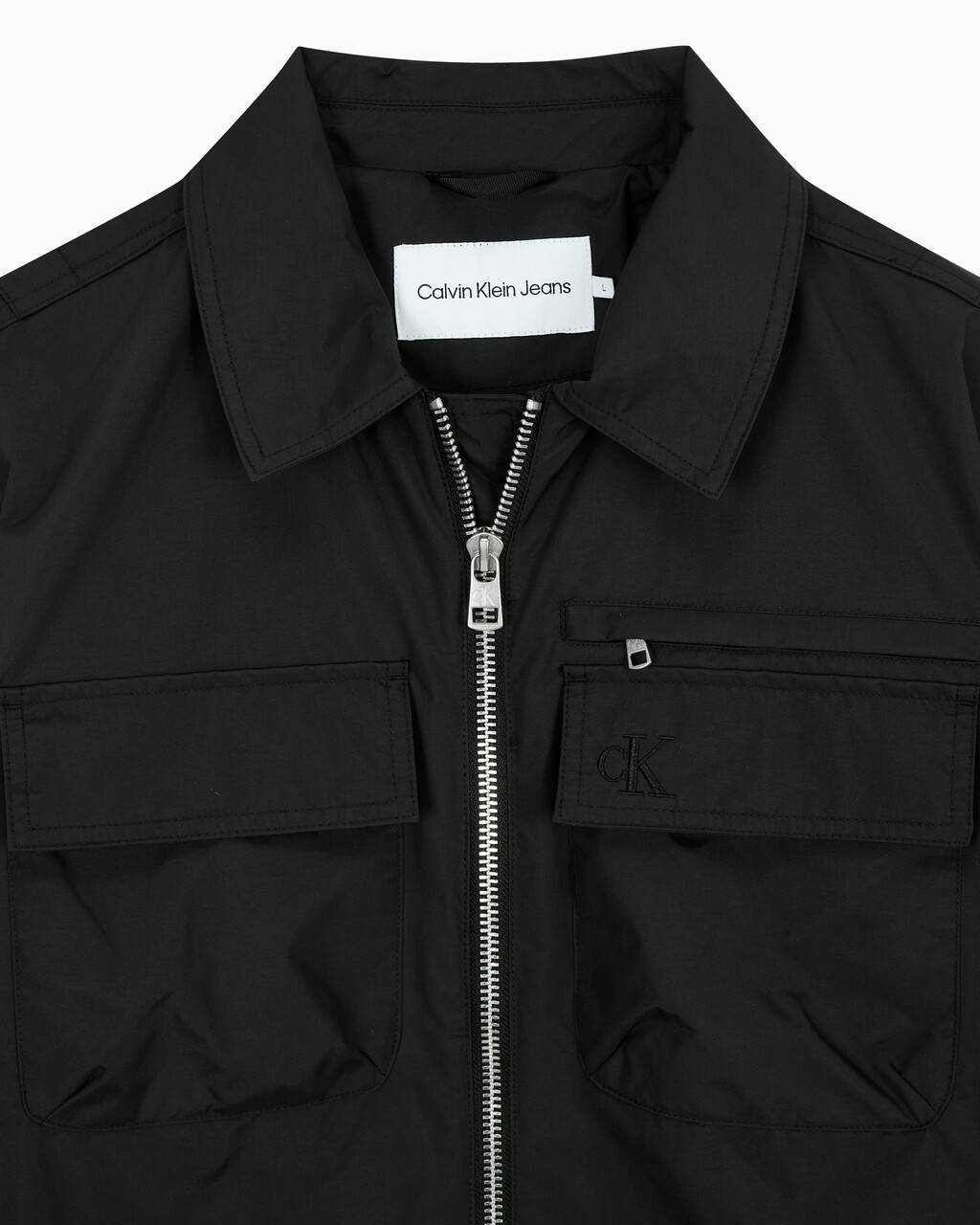 Buy 남성 테크 셔츠 자켓 in color CK BLACK