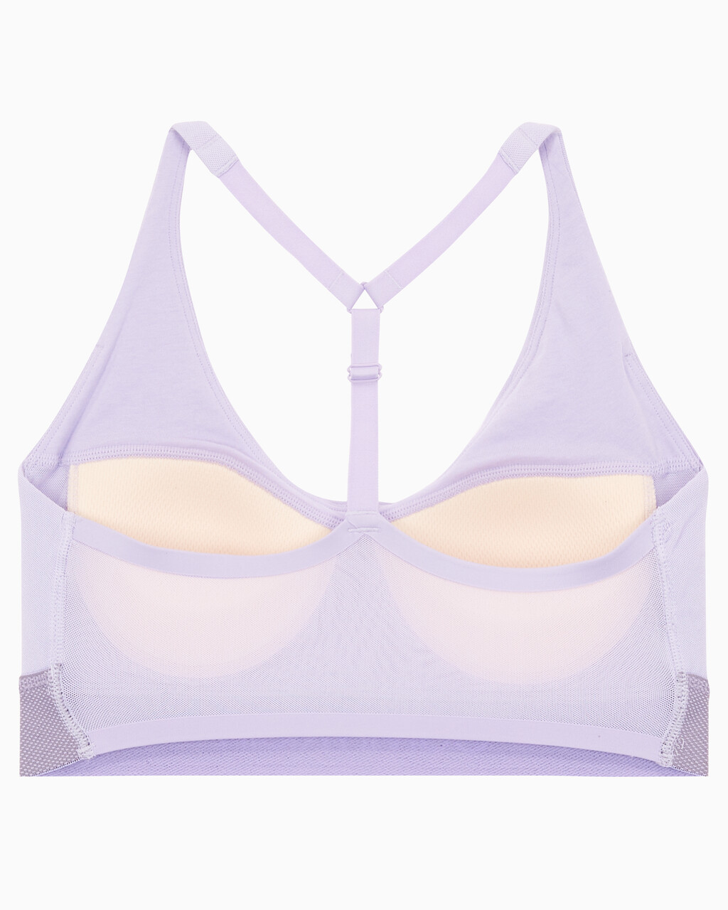 Buy 여성 하이서포트 CK 스포츠 브라 in color BRILLIANT WHITE