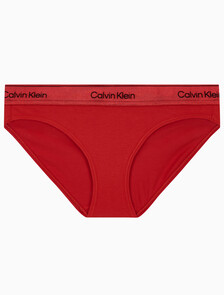 Buy 여성 모던 코튼 홀리데이 AF 비키니 in color red