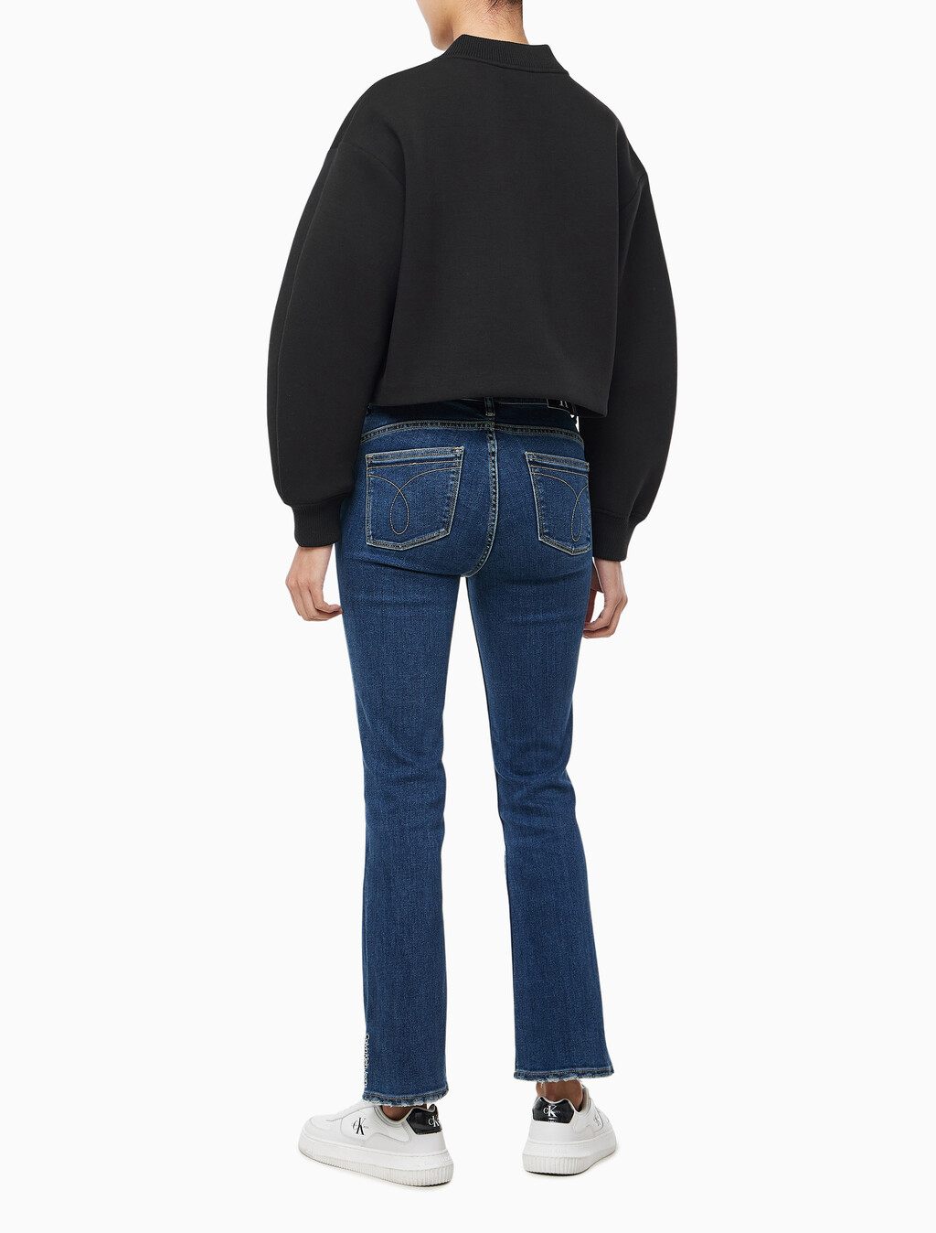 Buy 여성 오버사이즈 스쿠바 집 보머 자켓 in color BLACK