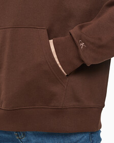 Buy 남성 롱슬리브 럭비 탑 in color DARK BROWN