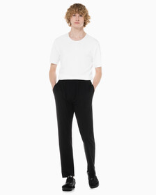 Buy 남성 CK 블랙 슬립 팬츠 in color BLACK