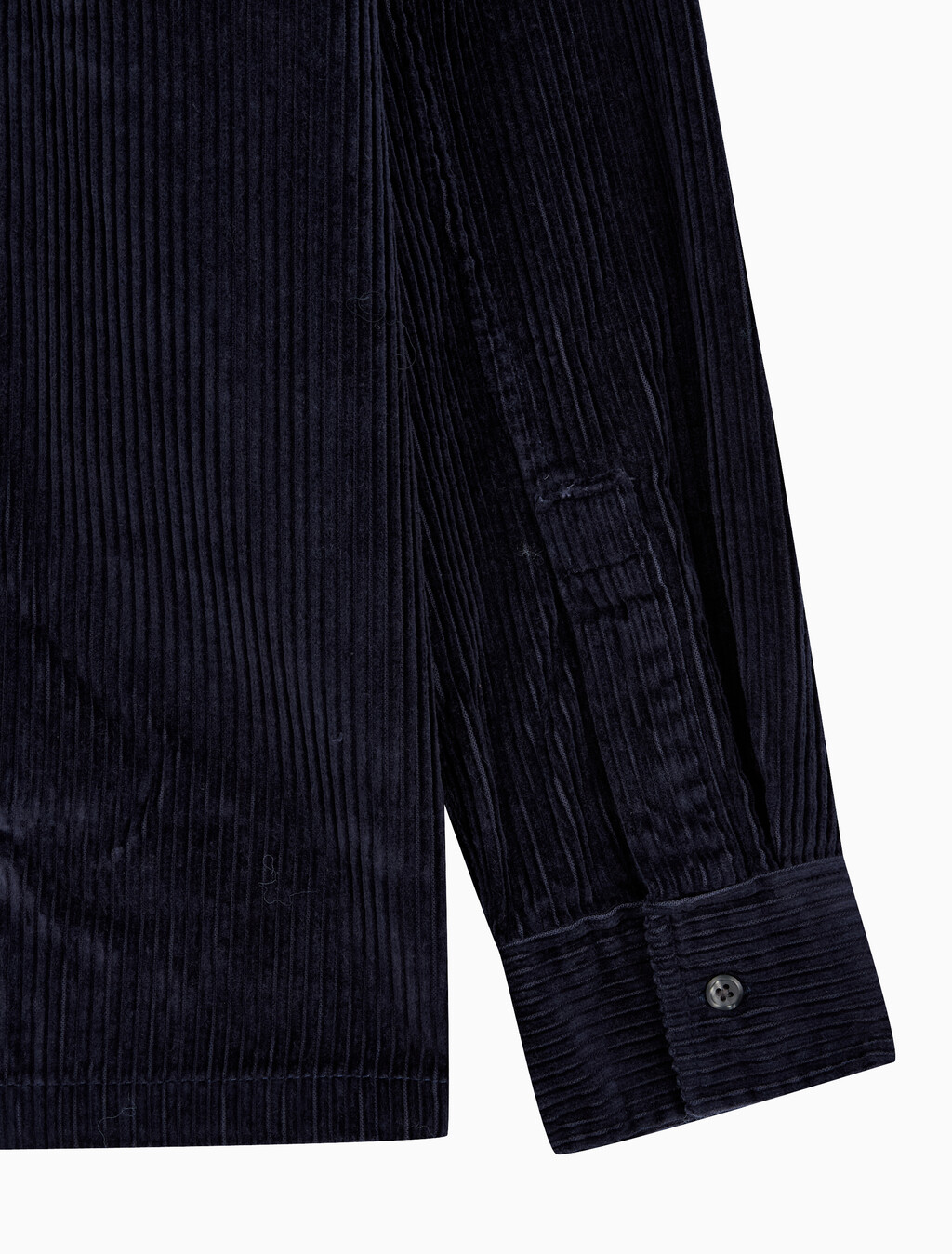 Buy 남성 릴렉스핏 코듀로이 포켓 긴팔 셔츠 in color Navy
