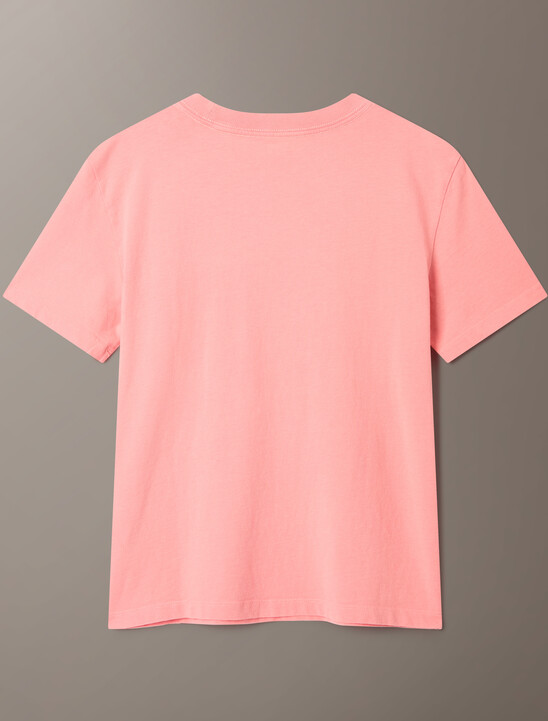 여성 애시드워시 히어로 모노로고 티