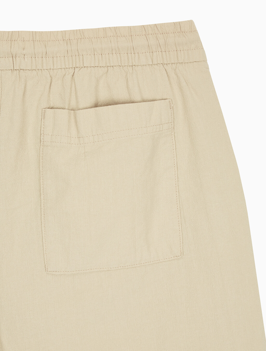 Buy 남성 텍스처드 코튼 쇼츠 in color PALE KHAKI