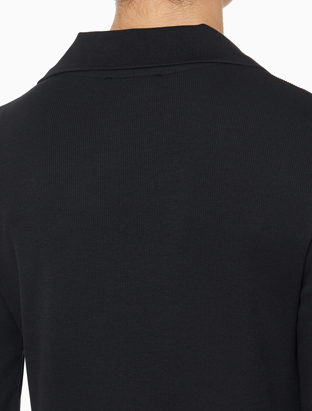 Buy 여성 L/S 모노로고 립 폴로 미니 드레스 in color BLACK