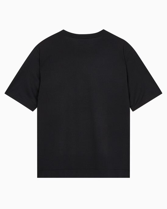 남성 레귤러 핏 숏슬리브 시어서커 티셔츠