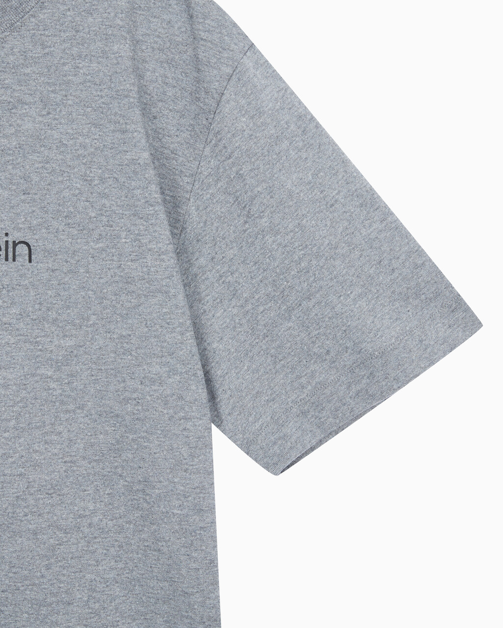 Buy 여성 릴렉스드 스탠다드로고 크루넥 반팔 티셔츠 in color MEDIUM GREY HEATHER