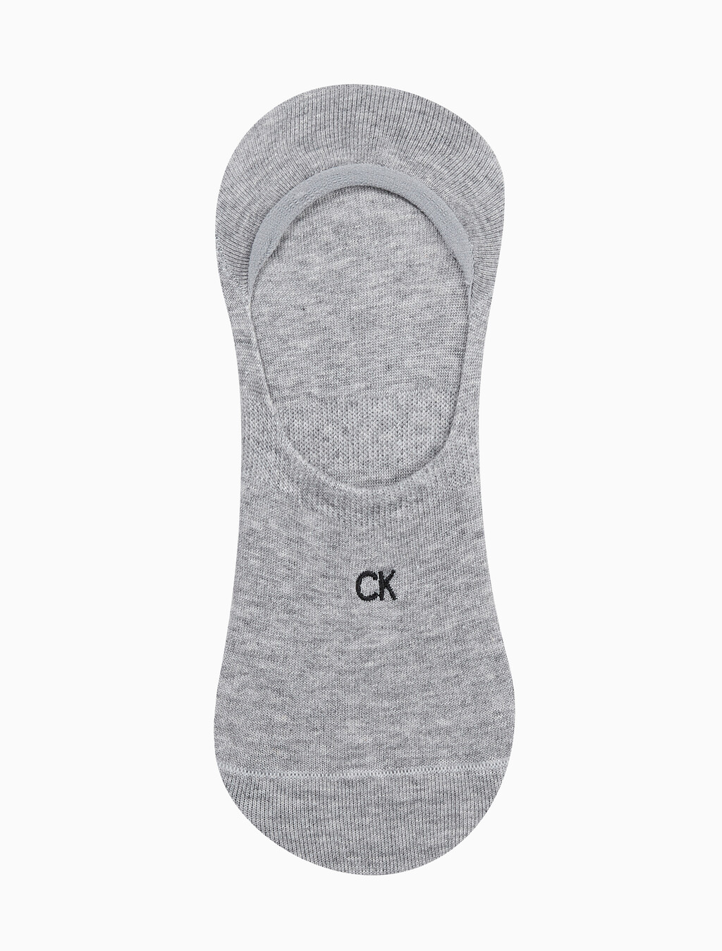 Buy 남성 콤드 코튼 로우컷 라이너 삭스 (화이트 1 PAIR) in color GREY HTR