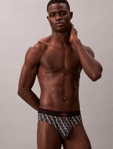 Buy 남성 CK 그래픽 마이크로 힙브리프 in color BLACK PRINT