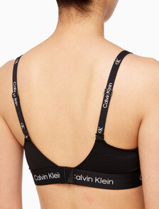 Buy 여성 1996 코튼 AF 라이틀리 라인드 브라렛 in color BLACK