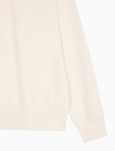 Buy 남성 프리미엄 테리 모노그램 크루넥 스웻셔츠 in color Ivory