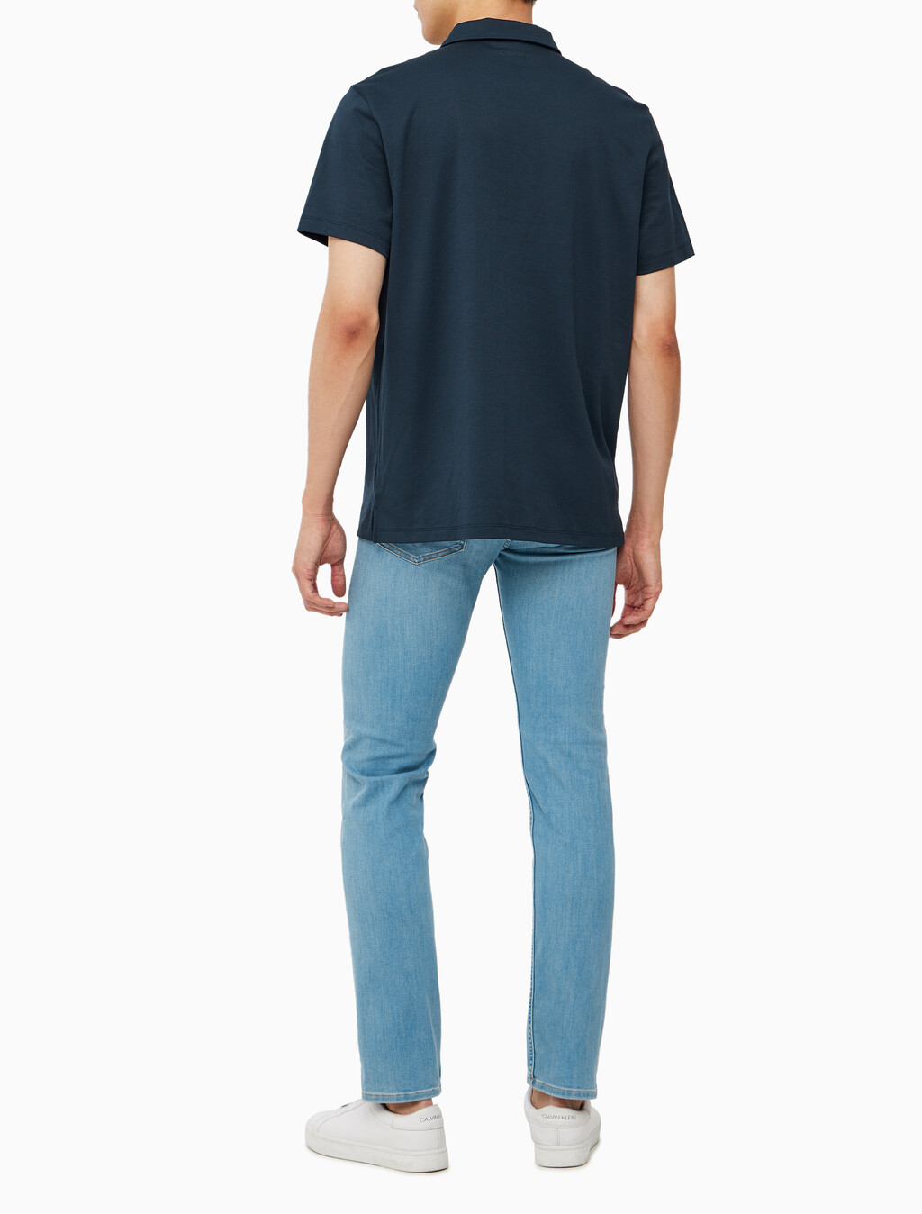 Buy 남성 기능성 클래식 폴로 반팔 티셔츠 in color DARK SAPPHIRE
