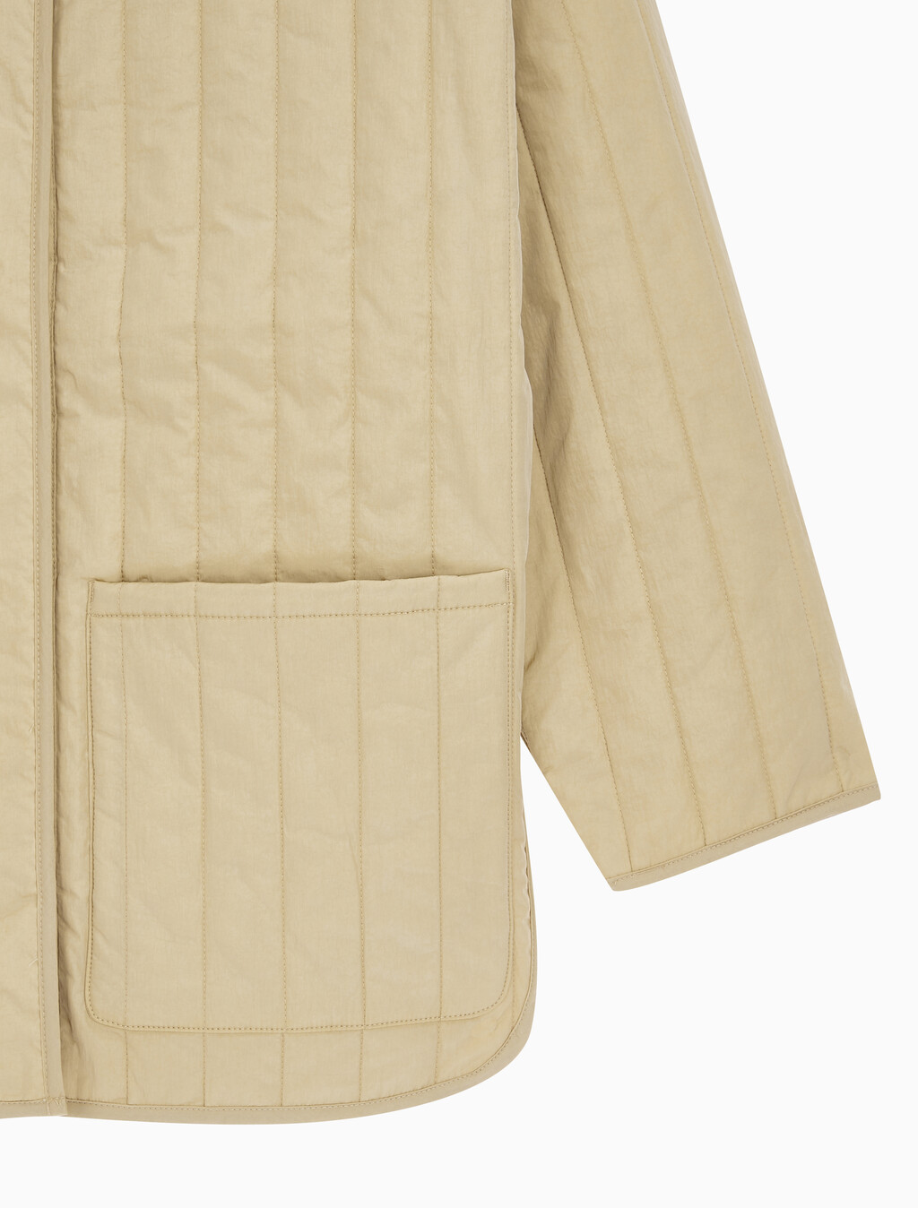 Buy 여성 퀼팅 라이너 자켓 in color TRAVERTINE