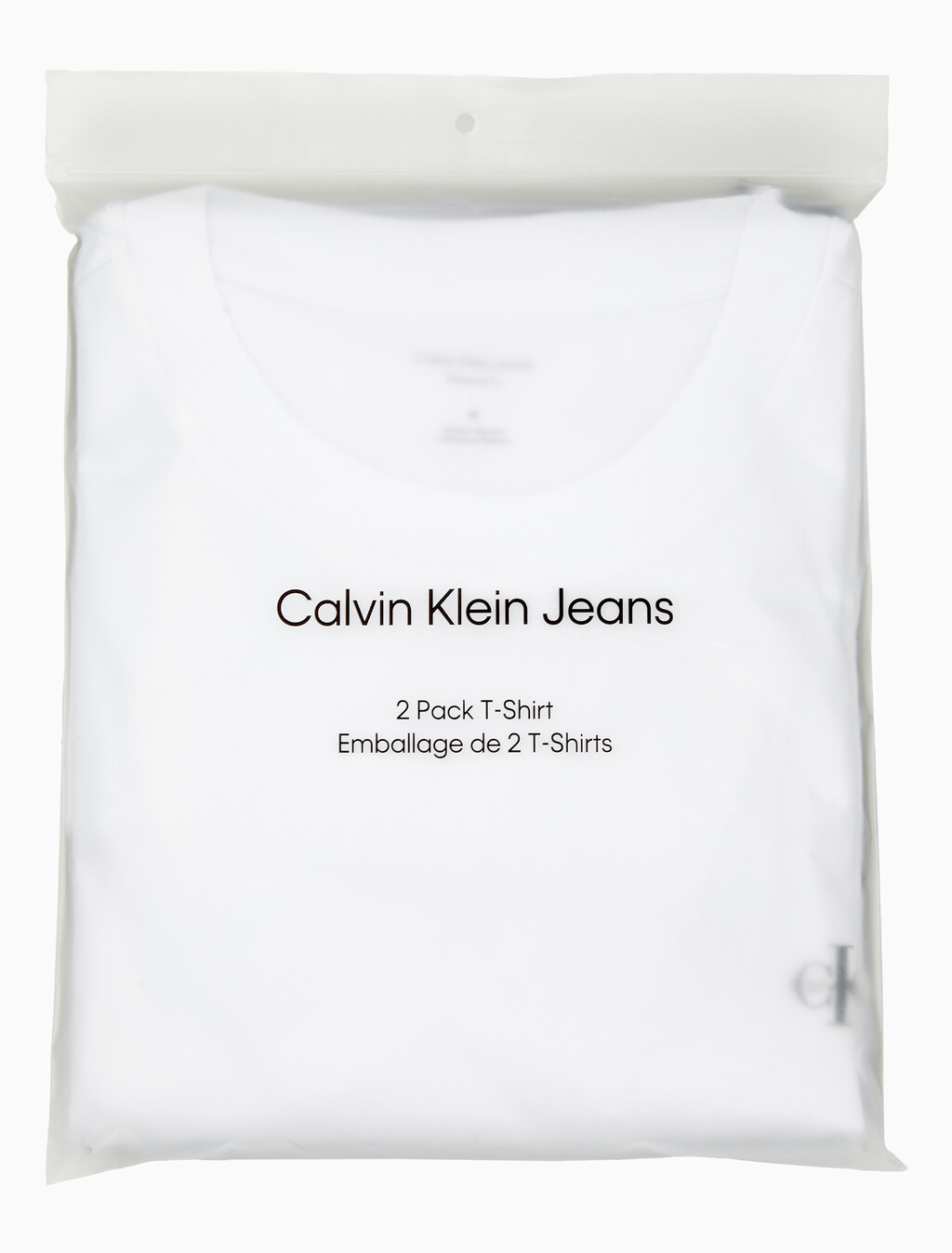 Buy 2PACK 모노그램 로고 반팔 티셔츠 in color Black / White