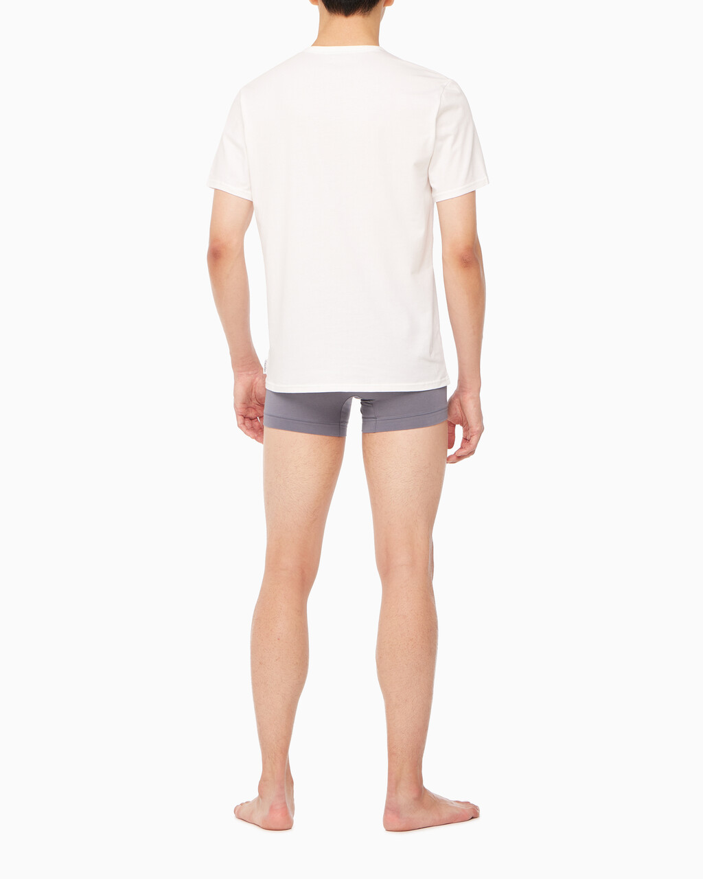 Buy 남성 모던코튼 크루넥 2PK 반팔 티셔츠 in color WHITE