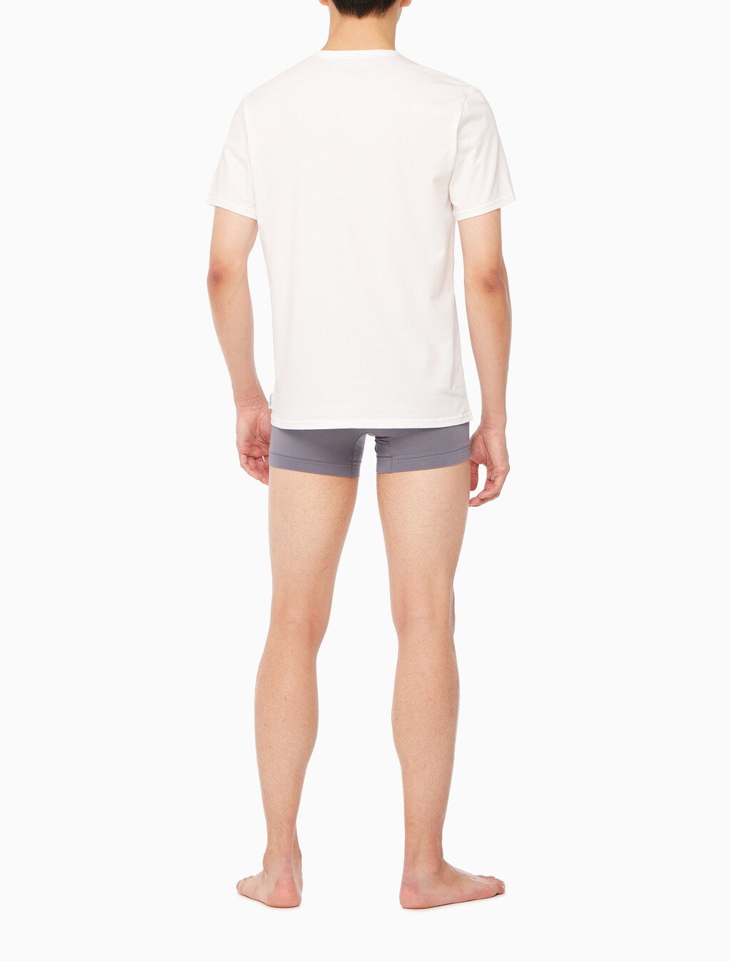 Buy 남성 모던코튼 크루넥 2PK 반팔 티셔츠 in color WHITE