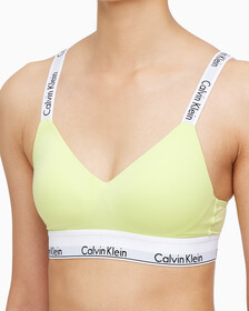 Buy 여성 모던 코튼 라이틀리 라인드 브라렛 in color SUNNY LIME