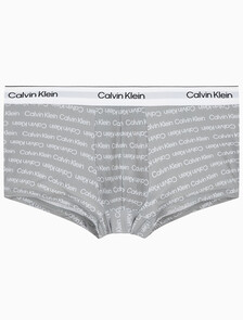 Buy 남성 아이콘 코튼 스트레치 마이크로 로우 라이즈 트렁크 in color Grey