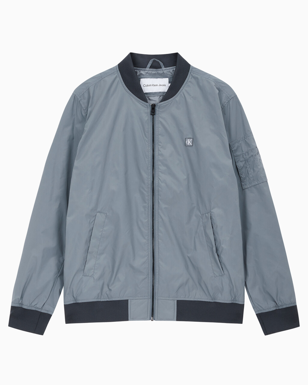 Buy 남성 나일론 보머 재킷 in color OVERCAST GREY