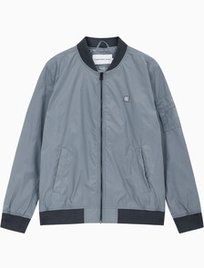 Buy 남성 나일론 봄버 자켓 in color OVERCAST GREY