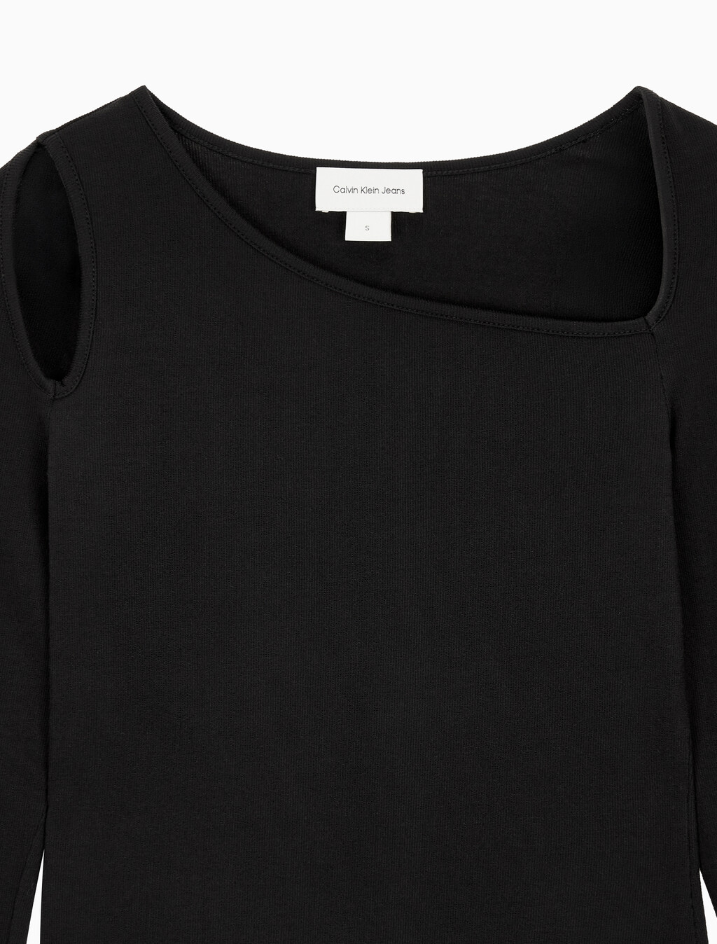 Buy 여성 컷 아웃 탑 in color CK BLACK