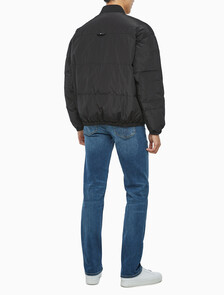 Buy 남성 울트라 라이트 다운 봄버 자켓 in color CK BLACK