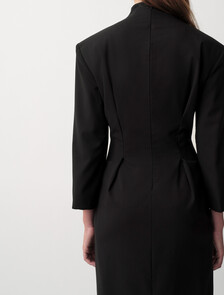 Buy ADDISON WOMENS LONG SLEEVE DRE in color BLACK