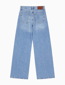 Buy 여성 와이드핏 라이트블루 텐셀 데님 in color BLUE LYLE