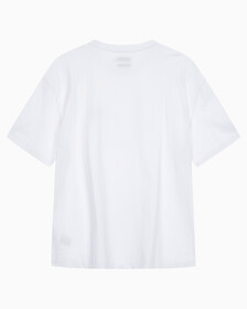 Buy 남성 릴렉스핏 아카이브 로고 크루넥 반팔 티셔츠 in color BRILLIANT WHITE