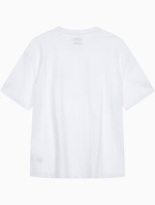 Buy 남성 릴렉스핏 아카이브 로고 반팔 티셔츠 in color BRILLIANT WHITE