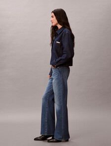 Buy 여성 아시아와이드 데님 in color Dark blue