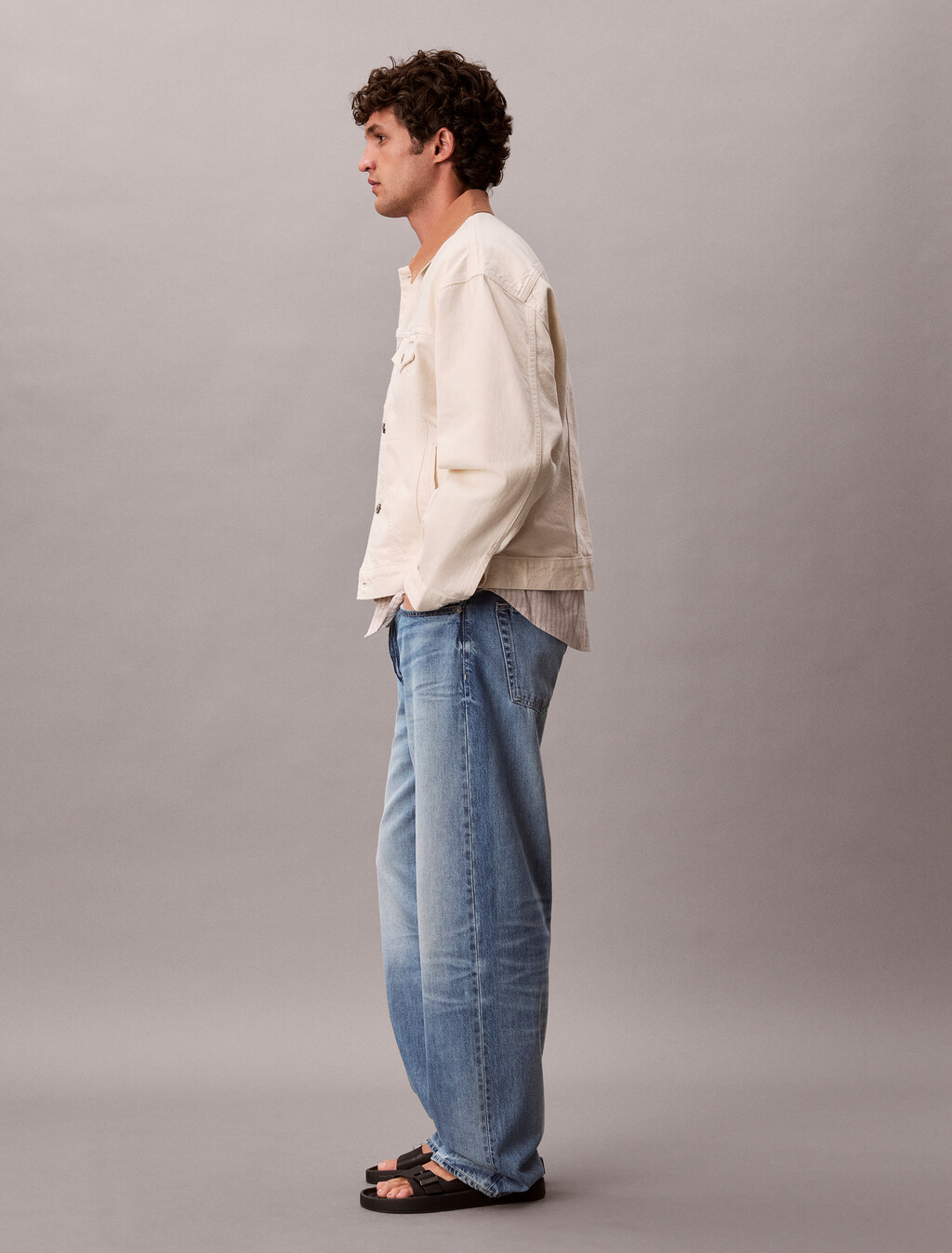 Buy 배기핏 에코 쿨 진 in color Light Blue