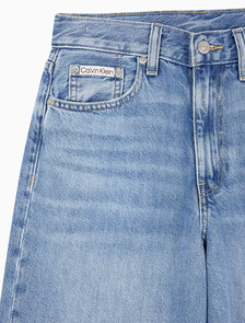 Buy 여성 와이드핏 라이트블루 텐셀 데님 in color BLUE LYLE