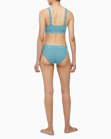 Buy 여성 모던코튼 퍼포먼스 반도 브라 in color ICE GREEN