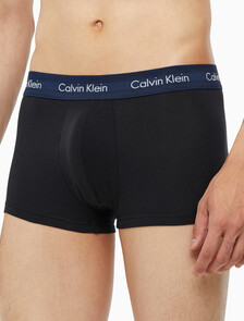 Buy 남성 코튼 스트레치 로우 라이즈 드로즈 5PK in color SKY/BLUE/NAVY/GREY/BLACK