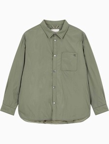 Buy 남성 패디드 셔츠 자켓 in color Kaki